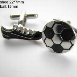 Boutons de manchettes Crampon + Ballon