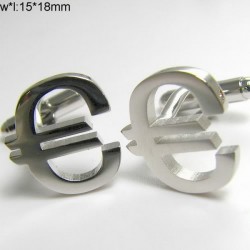 Boutons de manchettes Euros