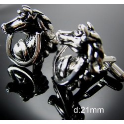 Boutons de manchettes Cheval