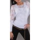 T-shirt voile / Blanc