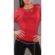 T-shirt voile / Rouge