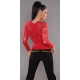T-shirt voile / Rouge