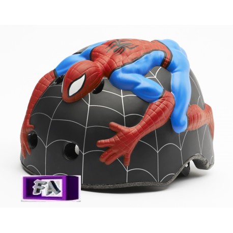 Casque de vélo 3D Spiderman