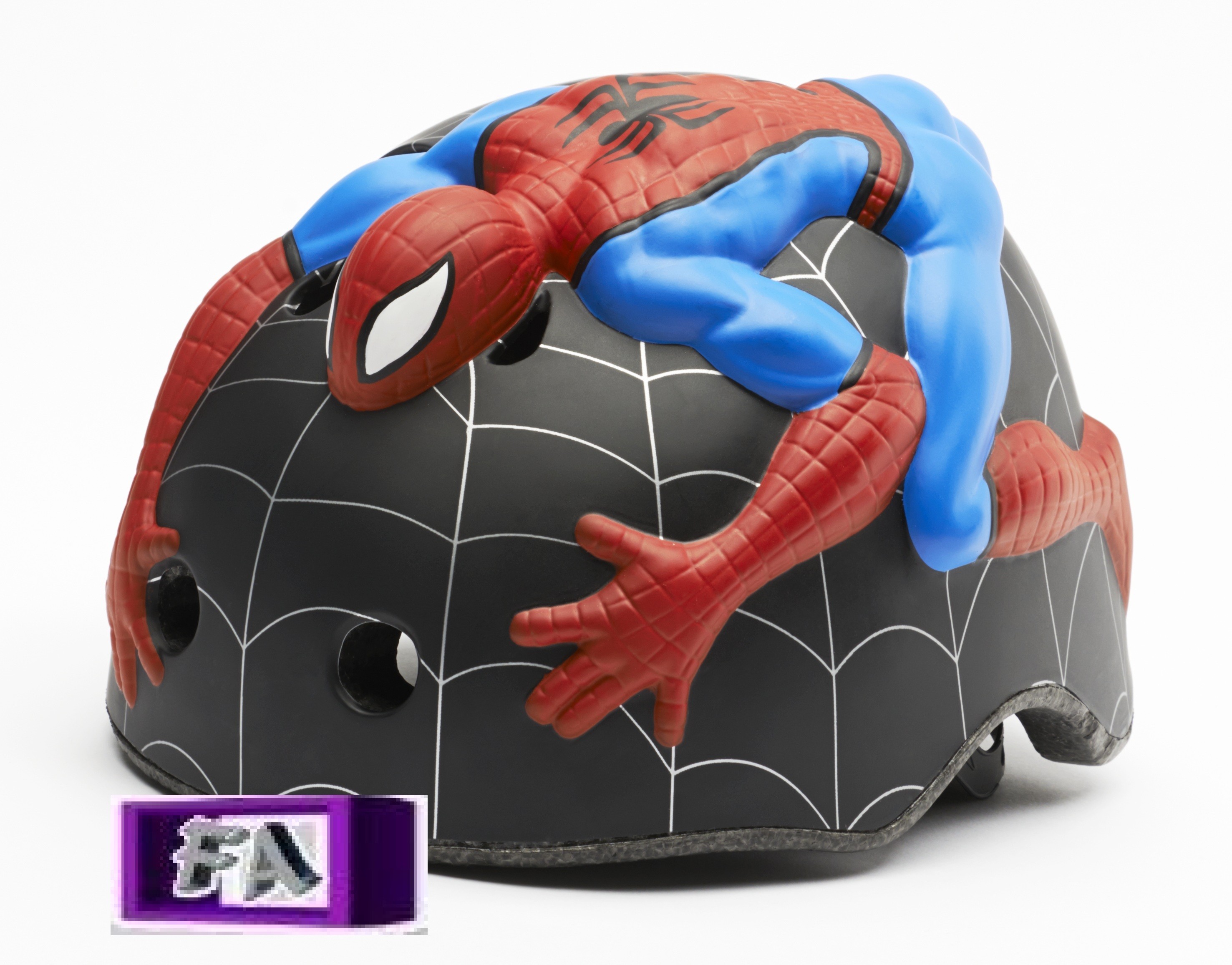 Casque de vélo 3D Spiderman